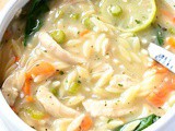 Ultimate Lemon Chicken Orzo Soup For Dinner