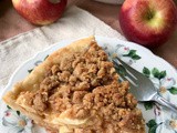 Apple crumb pie #AppleWeek