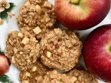 Apple vanilla oatmeal cookies #AppleWeek