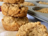 Applesauce barley infant cereal mini muffins