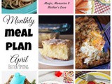 April Meal Plan