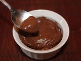 Avocado-chocolate pudding
