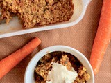 Baked carrot cake oatmeal