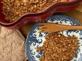 Baked gingerbread oatmeal