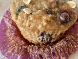 Blueberry oatmeal muffins