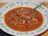 Cabbage roll soup