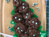 Chewy chocolate mint chip cookies