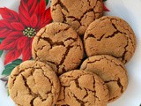 Chewy molasses spice cookies