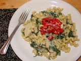 Chicken florentine pasta