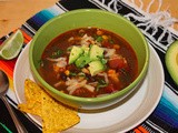 Chicken taco soup