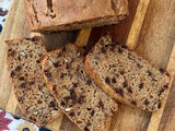 Chocolate chip pumpkin pecan bread