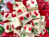 Christmas gum drop nougat candy