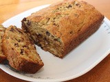 Coconut chocolate chip banana bread