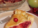 Cranberry apple pie