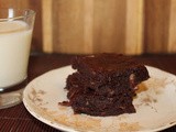 Fudgy coconut brownies