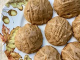 Glazed spiced apple cider cookies