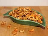 Honey-sesame cashews