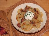Hot German potato salad
