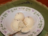 Lavender-honey frozen custard