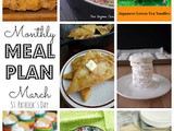 March Menu Plan
