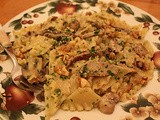 Mixed mushroom ragu with pasta