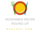 November Recipe Round-Up {Thanksgiving + Giveaway}