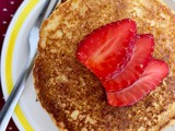 Old-fashioned cornmeal griddle cakes