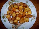 Orange and honey roasted rutabaga