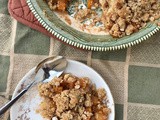 Pear and butternut squash crisp