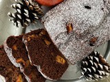 Persimmon gingerbread loaf cake