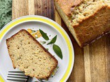 Pineapple sage pound cake