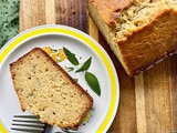 Pineapple sage pound cake