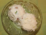 Pistachio cardamom ice cream
