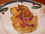 Potato and cheddar pierogi