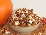 Pumpkin spice caramel corn