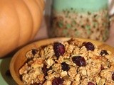 Pumpkin spice granola