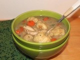 Rabbit and dumpling stew