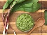 Ramp greens pesto