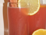 Rhubarb lemonade