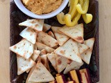 Roasted butternut squash hummus