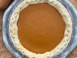 Roasted honeynut squash pie