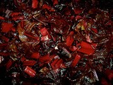 Sauteed red Swiss chard