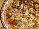 Savory onion pie