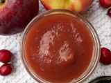 Slow cooker cranberry apple butter