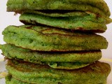 Spinach pancakes