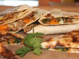 Sweet potato pork quesadillas {Secret Recipe Club}