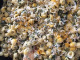 Three-cheese turkey & spinach mac