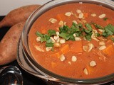 West African chicken and peanut stew