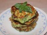 Zucchini-corn fritters