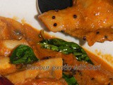 Mushroom Chettinadu (Mushrooms in spicy gravy) South Indian